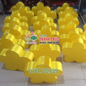 Lồng đèn Hoa Mai Vàng 25cm