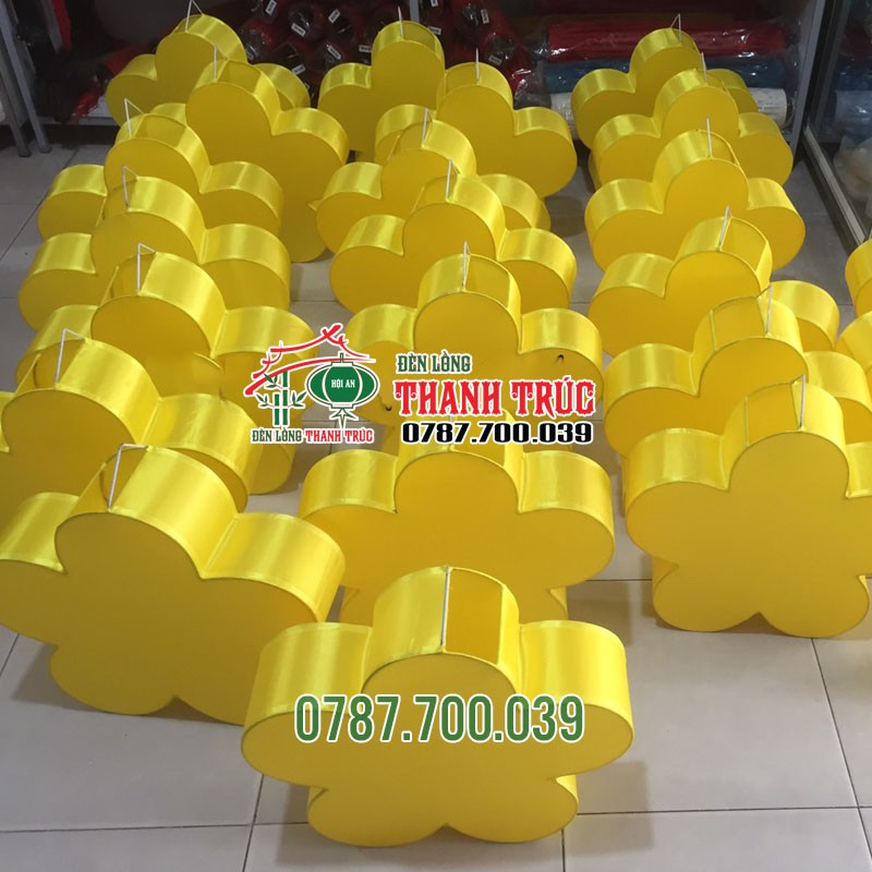 Lồng đèn Hoa Mai Vàng 25cm