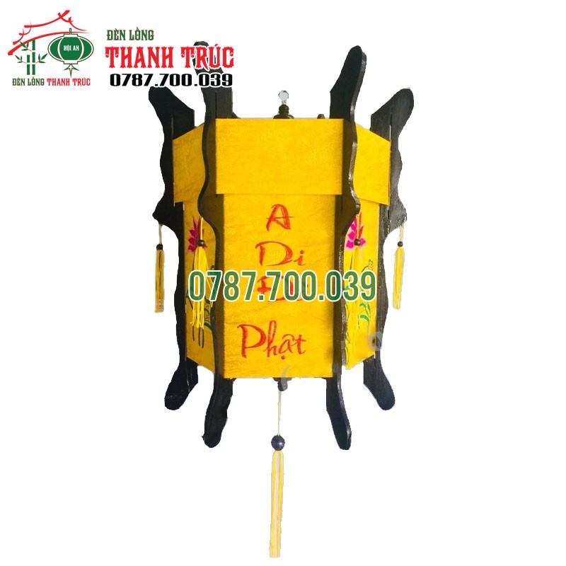 Lồng đèn Lục Giác A Di đà Phật