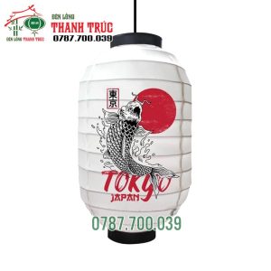 Lồng đèn Nhật Trụ In Hình