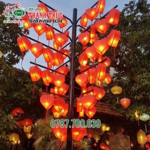 Lồng đèn Trái Tim Cây 68 Quả