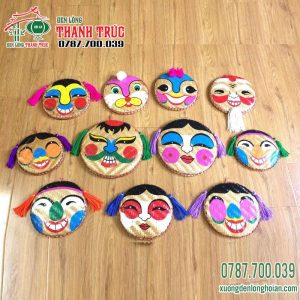 Mẹc Trang Trí Vẽ Hình Mặt Nạ