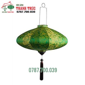 Lồng đèn đĩa Bay Vải Gấm 1