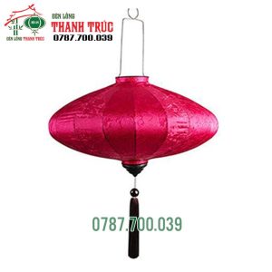 Lồng đèn đĩa Bay Vải Gấm 3